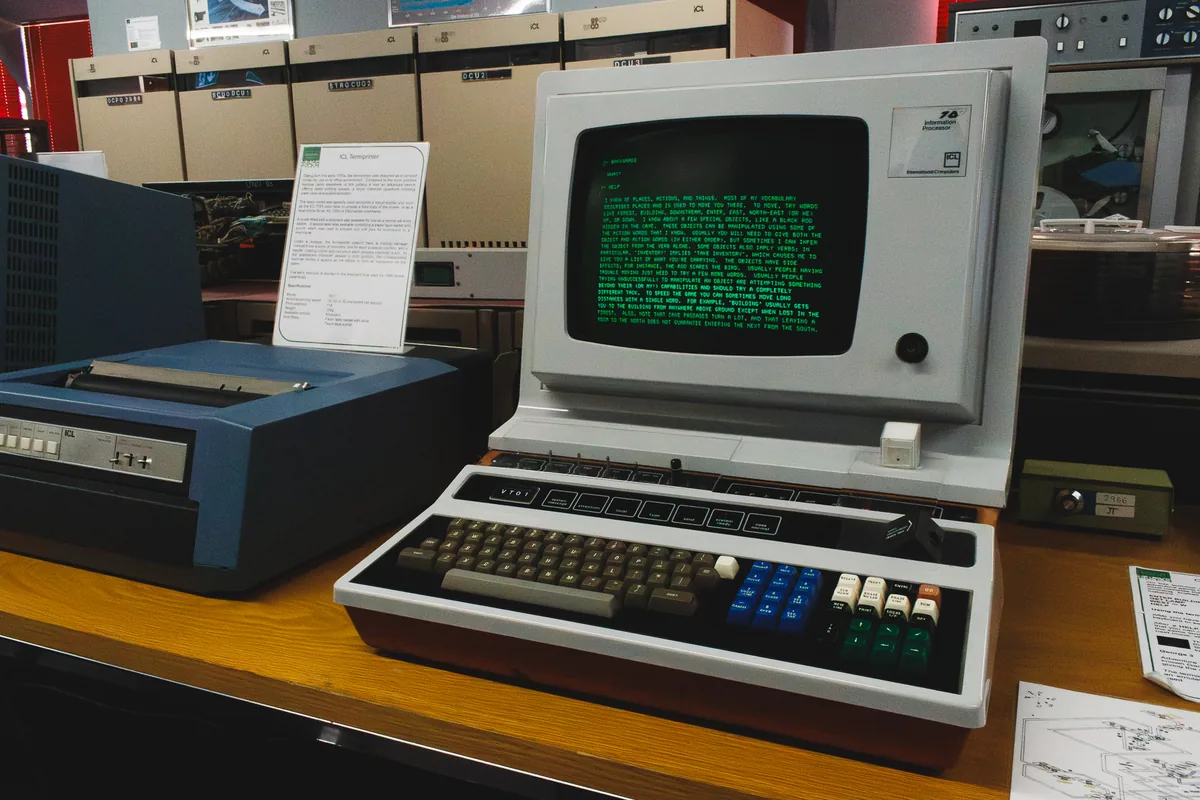 Terminal komputera mainframe