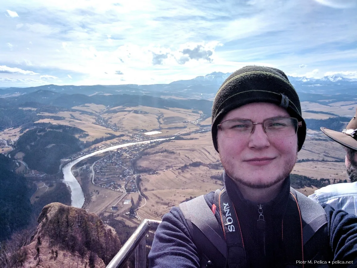 Selfie at the top