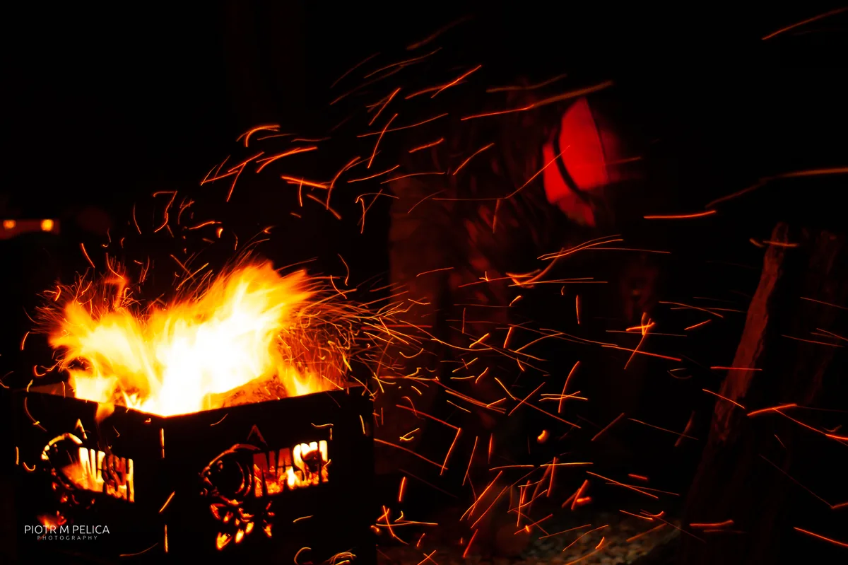 The fire pit